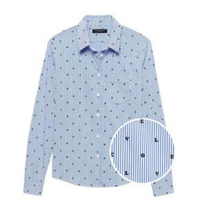 Banana Republic Quinn-fit Love Stripe Shirt